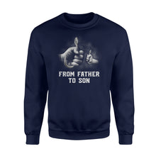 Load image into Gallery viewer, From Father to son Fishing Sweat shirt Fish hook - SPH54