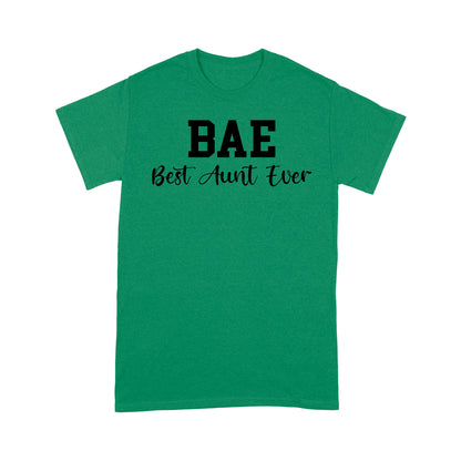 Mothers Day Gifts For Aunts BAE Best Auntie Ever Cotton, 4XL, 5XL Shirts For Aunties - Standard T-shirt