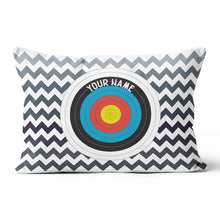 Load image into Gallery viewer, Personalized Archery 3d Target Throw Pillow Best Custom Target Pillows  TDM0764