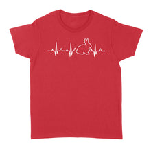 Load image into Gallery viewer, Rabbit Pulse Heartbeat Men Women&#39;s T-Shirt Bunny Shirt, Bunny Rabbit Shirt - FSD1378D03