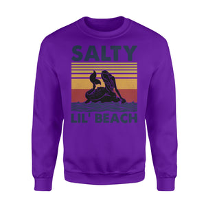 Salty Lil' Beach Mermaid Vintage Standard Crew Neck Sweatshirt
