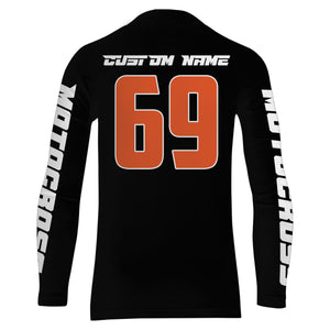 Kid custom motocross jersey UV protect youth dirt bike MX racing Forget Toys I Just Wanna Ride| NMS896