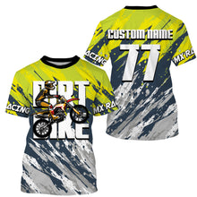 Load image into Gallery viewer, Dirt bike riding jersey Motocross custom off-road MX UPF30+ youth men women racing motorcycle PDT123