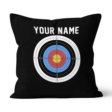 Load image into Gallery viewer, Personalized Black Pillow Archery 3d Target Best Archery Target Pillow TDM0747