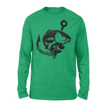 Load image into Gallery viewer, Carp fishing tattoos Customize name Long Sleeve, personalized fishing gifts for fisherman - NQS1208