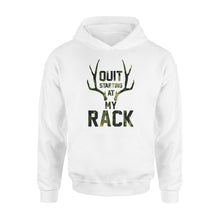 Load image into Gallery viewer, Quit starting at my rack - Standard Hoodie