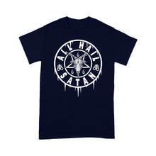 Load image into Gallery viewer, ALL HAIL SATAN, OCCULT TSHIRT, SATANIC SHIRT, BAPHOMET - Standard T-shirt