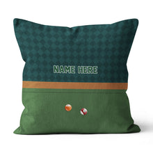 Load image into Gallery viewer, Personalized Billiard Pool Game Pillow, Billiard Room Decorative Pillow TDM0909