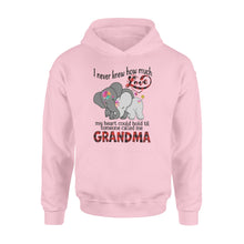 Load image into Gallery viewer, Love grandma, grandmother &#39;s shirt, gift  for grandma NQS779 D03 - Standard Hoodie