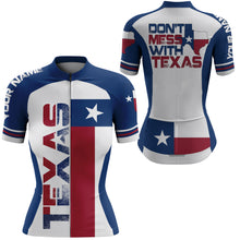 Load image into Gallery viewer, Don&#39;t mess with Texas men women Cycling jersey with 3 Pockets UPF50+ bike shirts MTB BMX gear| SLC173