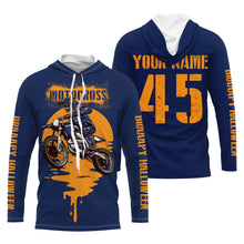 Load image into Gallery viewer, Braaapy Halloween personalized motocross jersey UPF30+ dirt bike blood moon bikers costume NMS1043