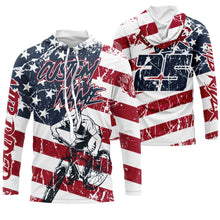 Load image into Gallery viewer, Custom American MTB jersey UPF30+ USA adult kid mountain bike shirt patriotic cycling gear| SLC99