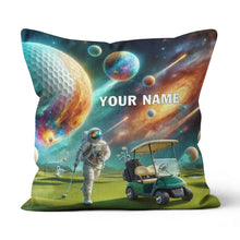 Load image into Gallery viewer, Golf Equipments In Space Custom Golf Pillow Personalized Golfing Gifts LDT1158