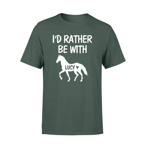 Personalized horse name shirt and hoodie - Standard T-shirt