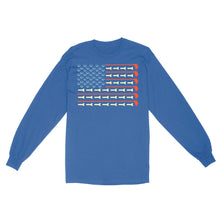 Load image into Gallery viewer, Golf Ball vintage American flag Golf Club, gifts for golf lovers D06 NQS3313 Golf Long Sleeve