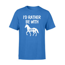 Load image into Gallery viewer, Personalized horse name shirt and hoodie - Standard T-shirt