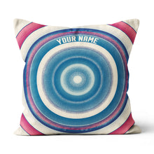 Load image into Gallery viewer, Personalized Grunge Patriotic Target Pillow Custom Archery Throw Pillow TDM0802