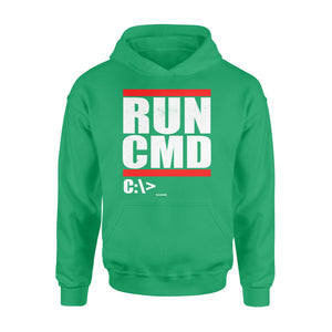 Run CMD  Computer Nerd - Standard Hoodie
