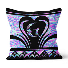 Load image into Gallery viewer, Golf Heart Rainbow Throw Pillow Best Golf Gifts For Golfer LDT1214