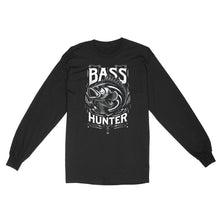 Load image into Gallery viewer, Long Sleeve - Bass hunter fishing shirt gift for fisherman A56