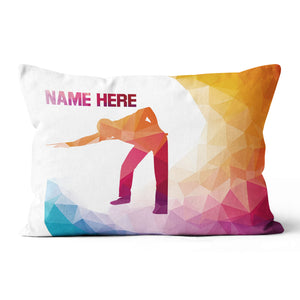Funny Colorful Billiard Player Pillow, Personalized Billiard Pillow Gifts TDM0860
