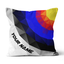 Load image into Gallery viewer, Personalized 3D Target Archery Throw Pillow Custom Pillow Archery Gifts VHM0875