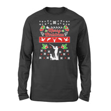Load image into Gallery viewer, Merry Christmas Hunting standard Long sleeves Hunting dog - Christmas gift ideas for hunter FSD585