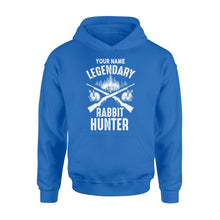Load image into Gallery viewer, Rabbit Hunter customize name - Personalized gift Hoodie - NQSD246