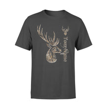 Load image into Gallery viewer, Deer hunting camo deer hunting personalized shirt perfect gift- Standard T-shirt