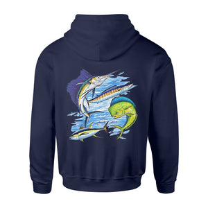 Sea fishing shirt and hoodie