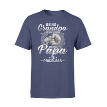 Load image into Gallery viewer, Being Grandpa is an honor, being papa is priceless NQS774 D06 - Standard T-shirt