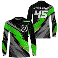 Load image into Gallery viewer, Custom logo racing jersey UPF30+ UV protective Work Less Ride More dirt bike motorcycle racewear NMS1014