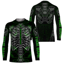 Load image into Gallery viewer, Chest bone riding jersey personalized UPF30+ motorcycle riders bicycle racing jersey motocross NMS986