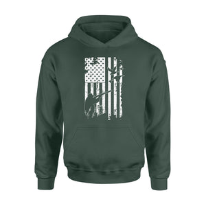 White American flag duck hunting legend hunter NQSD248 - Standard Hoodie