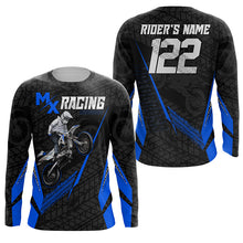 Load image into Gallery viewer, Custom Motocross Jersey MX Racing UPF30+ Dirt Bike Number and Name Adult&amp;Kid Off-Road Motorcycle| NMS1318