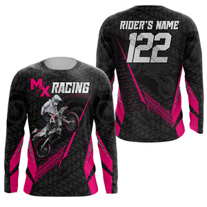 Custom Motocross Jersey MX Racing UPF30+ Dirt Bike Number and Name Adult&Kid Off-Road Motorcycle| NMS1319