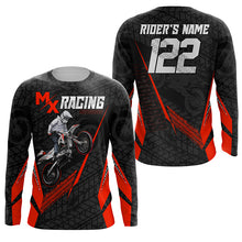 Load image into Gallery viewer, Custom Motocross Jersey MX Racing UPF30+ Dirt Bike Number and Name Adult&amp;Kid Off-Road Motorcycle| NMS1316