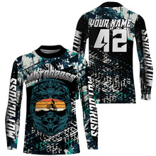 Load image into Gallery viewer, Kid women men dirt bike jersey UPF30+ personalized Motocross offroad youth riding shirt motorcycle PDT280