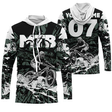 Load image into Gallery viewer, Personalized adult kid MTB jersey UPF30+ Mountain biking gear youth downhill cycling bike clothes| SLC228