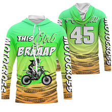 Load image into Gallery viewer, This Girl Brap Custom Motocross Jersey for Women Girls UPF30+ Dirt Bike Racing Off-road Motorcycle NMS1274