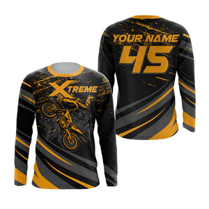 Xtreme Motocross Custom Jersey UPF30+ Dirt Bike MX Racing Shirt Off-road Motorcycle Outfit NMS1293