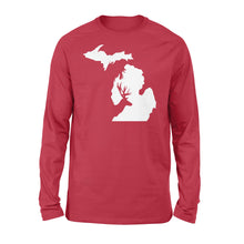 Load image into Gallery viewer, Michigan deer hunting Long sleeve - FSD1188