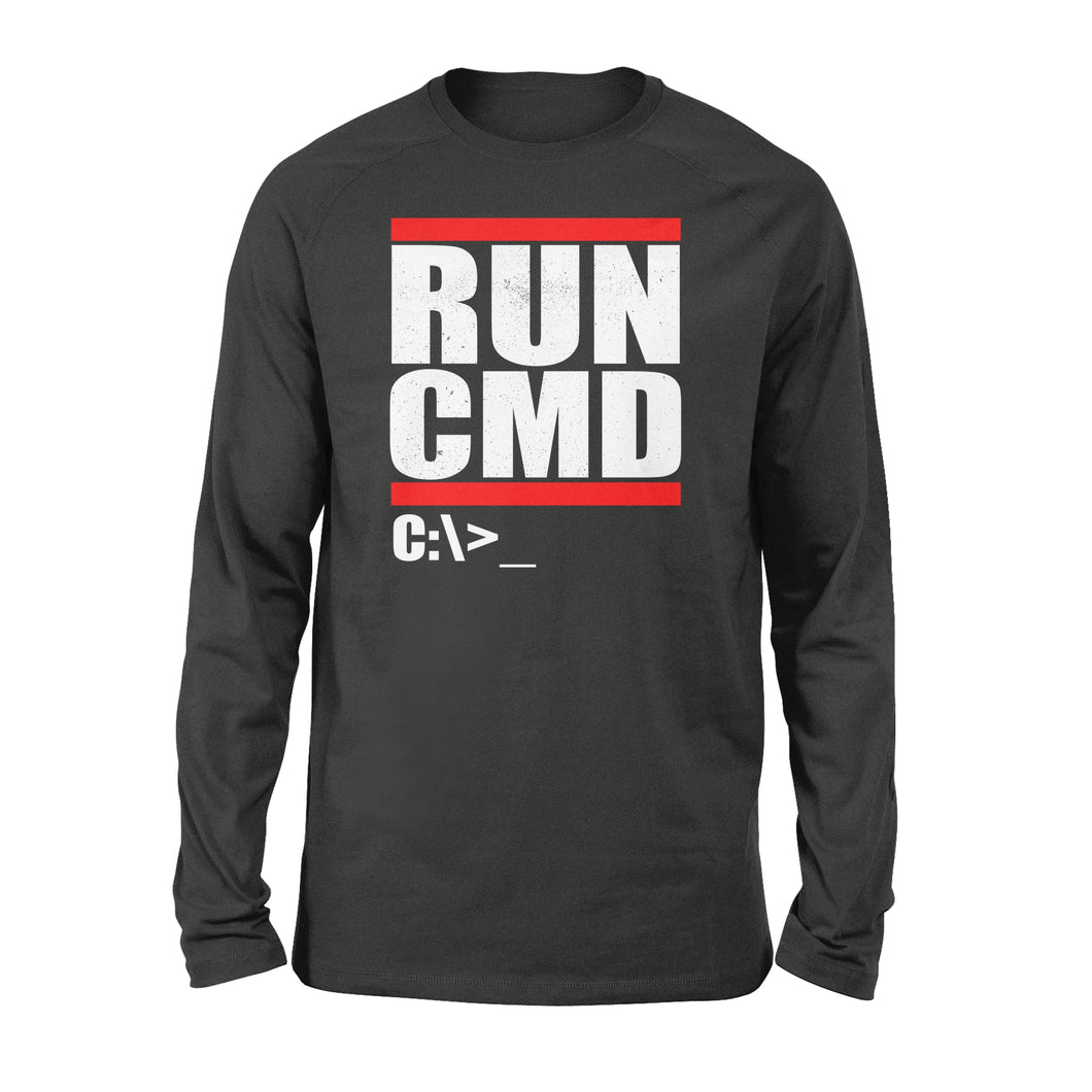 Run CMD  Computer Nerd - Standard Long Sleeve