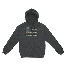 Load image into Gallery viewer, Golf Ball vintage American flag Golf Club, gifts for golf lovers D06 NQS3313 Golf Hoodie