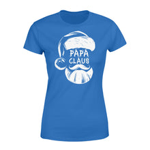 Load image into Gallery viewer, PAPA CLAUS Funny papa santa christmas shirts - Standard Women&#39;s T-shirt