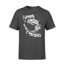 Load image into Gallery viewer, Bass fishing fly fishing - Standard T-shirt