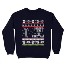 Load image into Gallery viewer, Driving home for Christmas funny Ugly Christmas Shirt, Christmas golf gifts D02 NQS4181 Sweatshirt