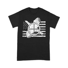 Load image into Gallery viewer, Grouse Hunter American Flag Hunting T-Shirt - FSD1124