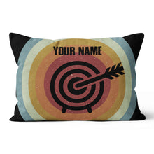 Load image into Gallery viewer, Personalized 3D Target Archery Pillow Custom Throw Pillow Archery Gifts VHM0866
