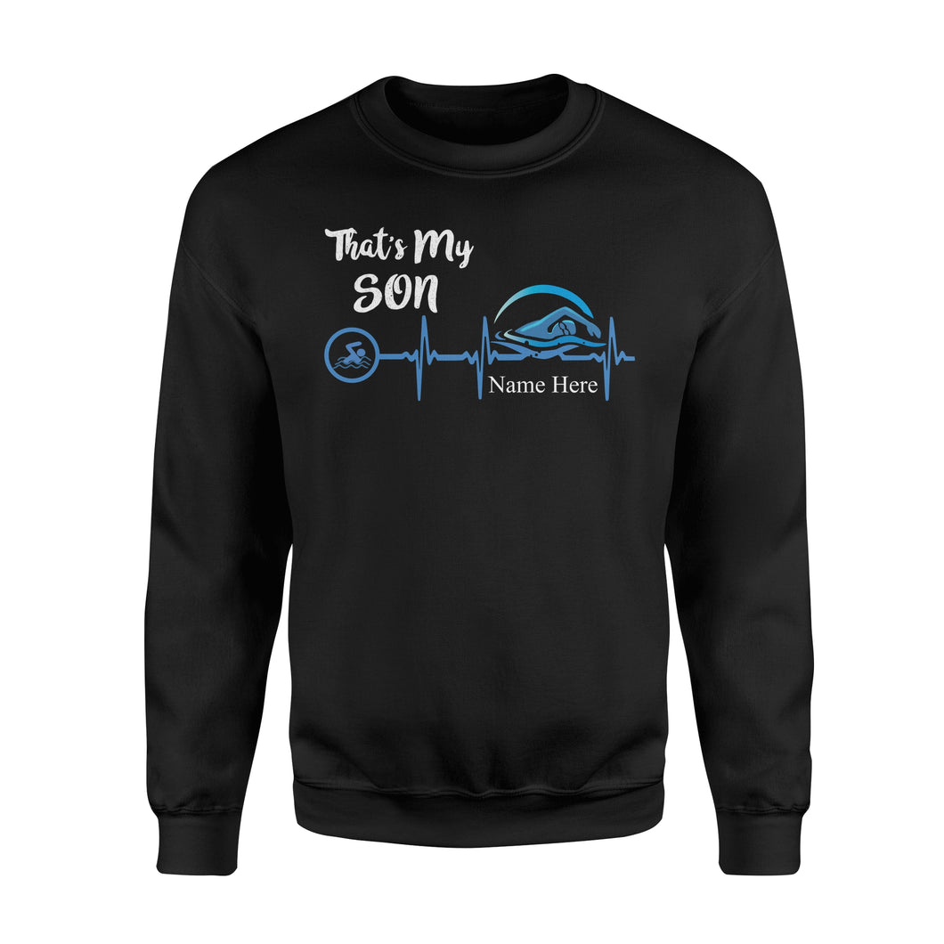 Swimming that's my son shirt and hoodie